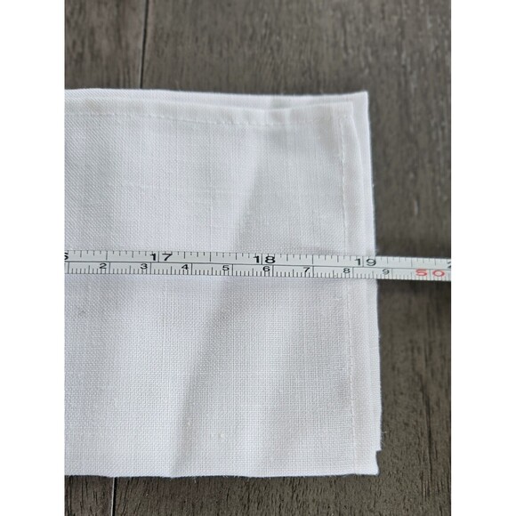 Hallie St. Mary Christmas Holiday Red Candles Holly & Berries Tea Towels Linen - Picture 8 of 8